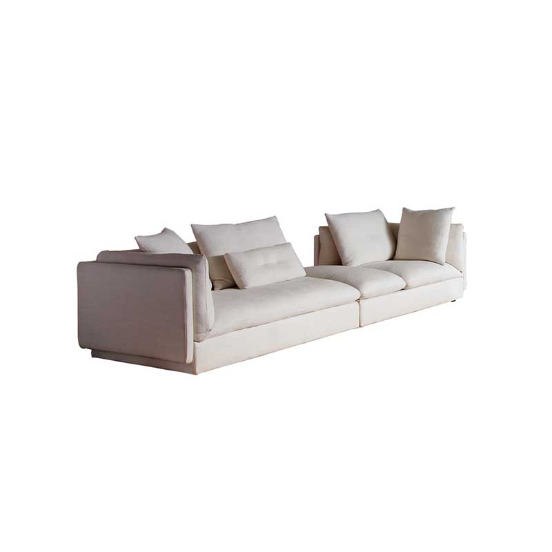 简约现代沙发客厅家用棉麻沙发MS1101-1-L2+LG