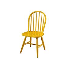 实木餐椅黄色